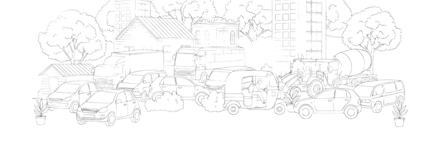 Lorry booking service footer background