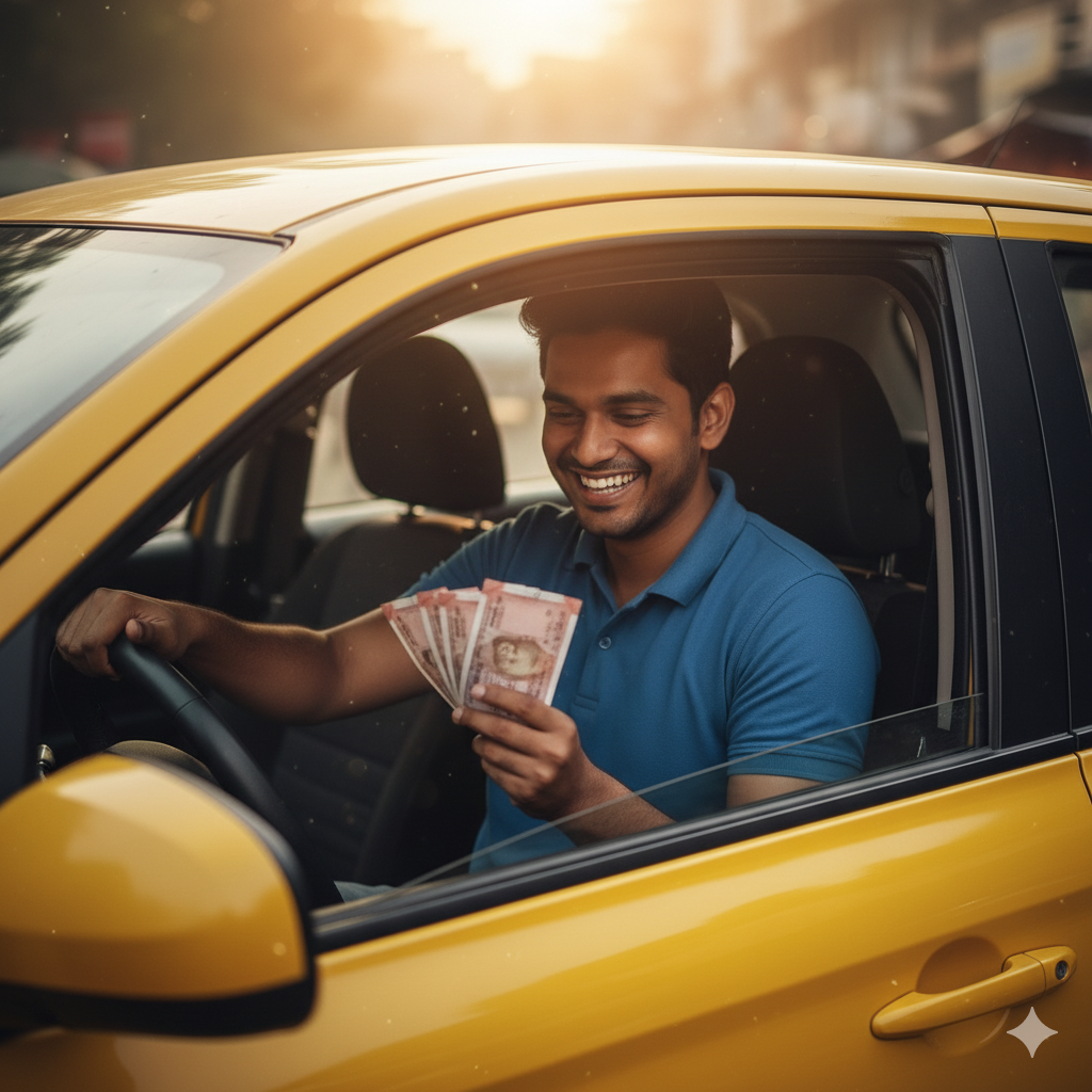 Drivers earning rewards through vendor referrals